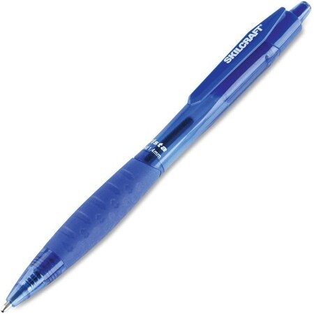 Oic OIC NSN6451147 1.4 mm Vista Retractable Ballpoint Pen - Blue NSN6451147
